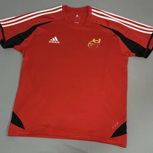 2008-09 Munster Rugby Adidas Home Jersey Shirt Red Black Mens XL - 681274 - Foto 1 di 11