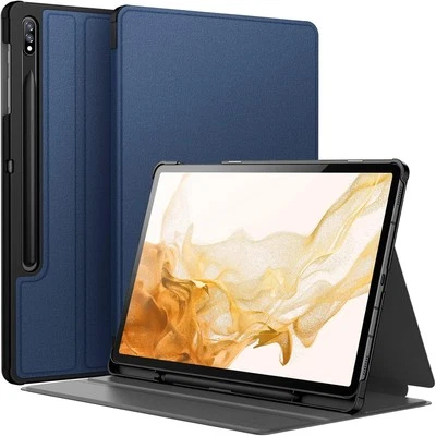 JETech Case for Samsung Galaxy Tab S8 Plus 2022 / S7 FE 2021 / Navy  - Image 1 of 4
