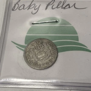 1748 Mexico ½ Real Silver “Baby Pillar” Coin Ferdinand VI Spanish Colonial - Picture 1 of 7