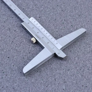 Righello pinza Vernier in lega misuratore di profondità scatola micrometrica - Foto 1 di 11