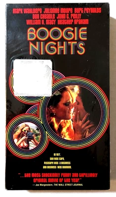 New! Boogie Nights VHS 1998 SEALED Warner Home Video Watermark P.T. Anderson - Image 1 of 3