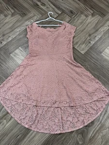 City Studio Pink Midi Dress Womens Size 20 - Bild 1 von 10