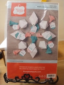 Stampin' Up! Zucca di carta CHE GEMMA sigillata nuova con scatola kit completo - Foto 1 di 4