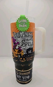 2025 BUC-EE'S YUKON HALLOWEEN 40ozTUMBLER GLOW IN THE DARK  “PUT A SPELL ON ME” - Picture 1 of 7