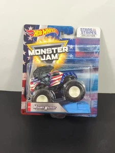 Monster Jam Mohawk Warrior ESTRELLAS Y RAYAS HOTWHEELS 1:64 Die-cast DMG Pckg - Imagen 1 de 20
