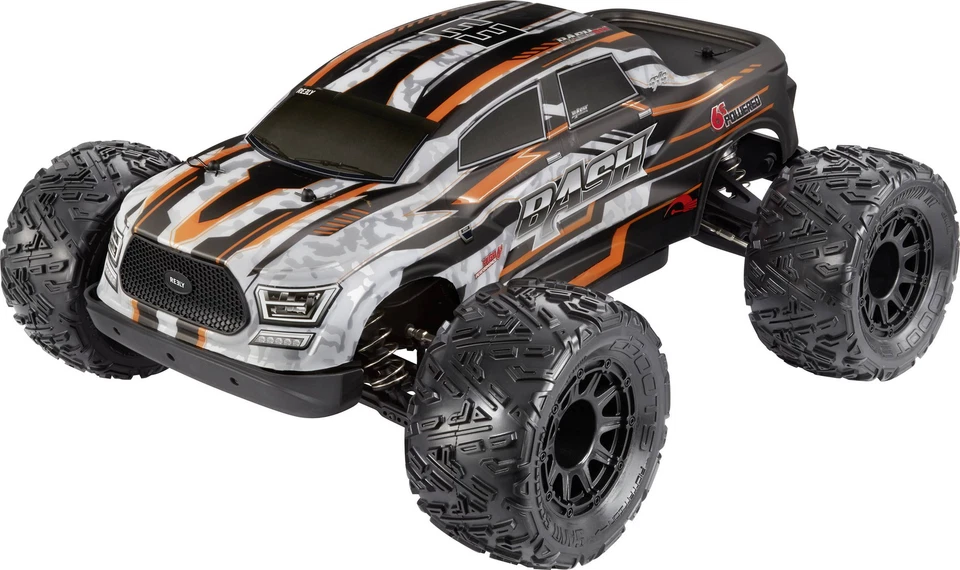 Reely Bash 6S Brushless 1:8 RC Modellauto Elektro Monstertruck Allradantrieb - Bild 1 von 4
