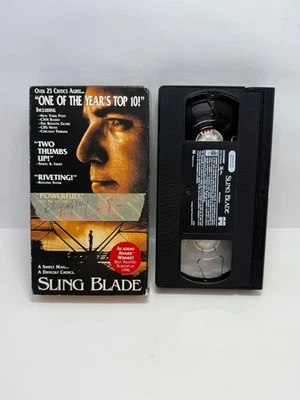 Sling Blade Billy Bob Thornton VHS Tape 1997 **Buy 2 Get 1 Free + Free Shipping - Image 1 of 4
