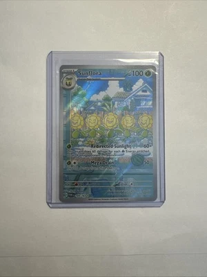 Sunflora 169/167 Sv06: Twilight Masquerade Holo Illustration Rare NM - Image 1 of 3