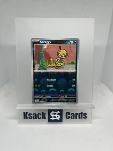 Pokemon TCG S&V White Flare Scraggy Poke Ball 057/086 Englisch - Bild 1 von 2