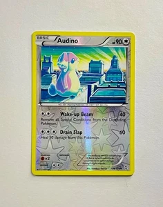 Audino 108/124 Dragons Exalted Reverse Holo 🩷 - Picture 1 of 5