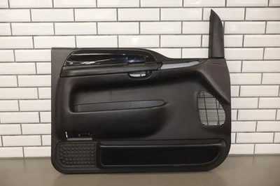 2004 Ford F250 Harley Davidson Driver Left LH Interior Door Panel (Black 1B) - Image 1 of 4