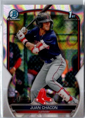 2023 Bowman Chrome Juan Chacon Prospects 1st Bowman Lava /399 #BCP-105 - Image 1 of 2
