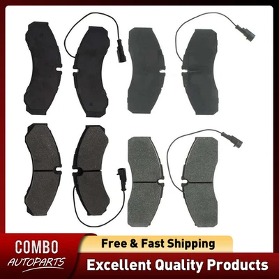 Juego de pastillas de freno de disco delanteras traseras para Nissan Cabstar 2012-2016 Foto 1 de 4
