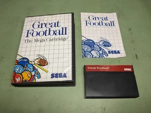 Great Football Sega Master System Complete in Box - Picture 1 of 3