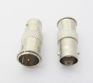 10pcs BNC Female Jack to F Quick Male Plug Straight Coaxial RF Connector Adapter - Picture 1 of 8