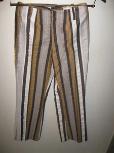 Joseph Magnin Crazy Horse Mod Hippie Wms Slacks Sz 5/6 - Picture 1 of 9