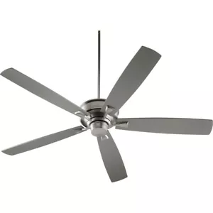 Quorum Alton Ceiling Fan, Satin Nickel - 42705-65 - Picture 1 of 1