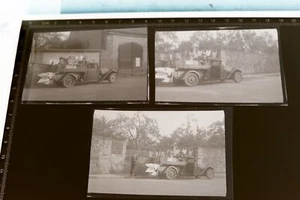 tres grandes negativos antiguos - coche de plataforma clásico - RDA - años 50 - Imagen 1 de 7