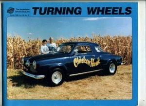 March, 1996 Turning Wheels Bulletin Studebaker Drivers Club Chicken Hawk - Picture 1 of 1