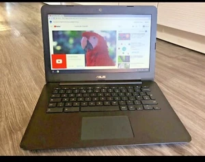 ASUS C300SA-FN017 Intel Celeron 2GB 64GB Chrome OS 13.3" - Black - Picture 1 of 9