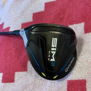 TaylorMade Left Handed SIM2 Max Fairway Wood 3HL 16.5* With VENTUS 5 Regular - Picture 1 of 12