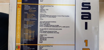 TALIUS, ZAPPA, BIWOND SAI 1050 v.a. Nuevo, factura y dos años de garantía