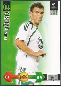 PANINI UEFA CHAMPIONS LEAGUE 2009-10 TRADING CARD - VFL WOLFSBURG - EDIN DZEKO - Bild 1 von 1