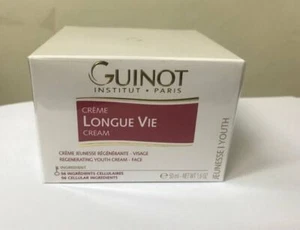 Guinot Longue Vie Cellulaire Youth Skin Renewing Face Cream 50ml #gruk - Foto 1 di 1