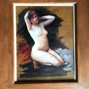 Gemälde Ölgemälde Paris Stilleben Portrait oil painting Ölbild Akt Bild - Bild 1 von 8