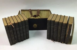 Antique - The Handy Volume Shakspeare x13 Volumes - Bradbury Evan’s &Co 1871 - Picture 1 of 23