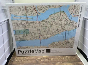 New York City Manhattan Puzzle Map 1,000 Pieces New LEARN THE CITY - Picture 1 of 2