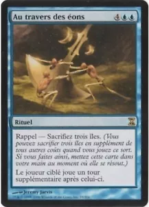 X 1 Au Travers des Éons / Walk the Aeons FRENCH Near Mint Time Spiral magic mtg - Bild 1 von 1