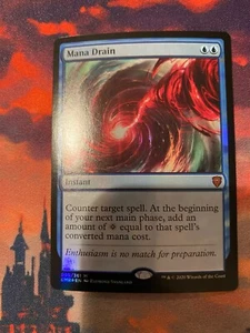 MTG Commander Legends Mana Drain Foil - Picture 1 of 1