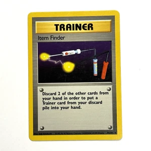 Item Finder 074/102 Base Set Regular Rare Pokemon TCG - Picture 1 of 2