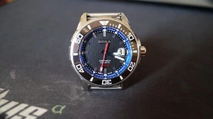 DOXA CERAMICA SHARK 300 D127S BOW divers automatic watch black blue case 44mm uk - Picture 1 of 24