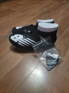 Size 4 - New Balance 100 V3 Black track & field spikes shoes sprinting sprinter - Picture 1 of 10