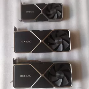 1 pièce pour ventilateur de refroidissement dissipateur de chaleur Nvidia RTX4070 RTX4080 RTX4090 (sans carte de circuit imprimé) - Photo 1/7