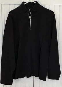 Tommy Bahama Damen neu mit Etikett XL Aruba schwarz 1/2-Reißverschluss - Bild 1 von 7