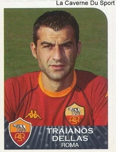 TRAIANOS DELLAS GREECE AS ROMA AEK RARE UPDATE STICKER CALCIATORI 2003 PANINI - Picture 1 of 1
