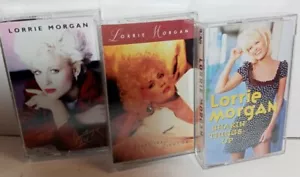 Lorrie Morgan Leave The Light On, Shaking Things Up, Something In Red Cassette - Bild 1 von 4