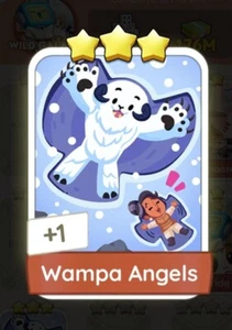 Set 13- 3⭐ WANPA ANGELS- ST.AR WARS / Mono-ply go Stickers - Photo 1/1