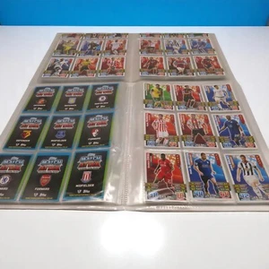 PAQUETE DE TARJETAS COLECCIONABLES MATCH ATTAX 2015/2016 HOLOGRAMAS 2 X CARPETAS TOPPS FÚTBOL - Imagen 1 de 15