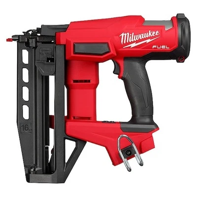 Pregador Milwaukee Tool 3020-20 M18 combustível calibre 16 acabamento reto (somente ferramenta) - Imagem 1 de 4