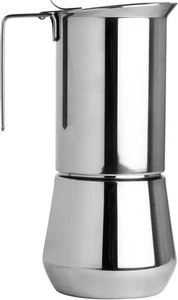 Ilsa Macchina da espresso con piano cottura in acciaio inox 3 tazze, 6,5 once - Foto 1 di 5