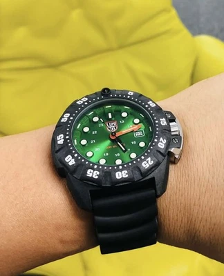 Reloj limitado Hombre Raro Luminox XS.1567 Scott Cassell Deep Dive Carbono 45mm Prx Foto 1 de 4