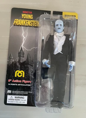 Boneco de ação de terror Mego Young Frankenstein Monster 8 polegadas Peter Boyle - Imagem 1 de 4