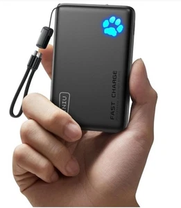 INIU Power Bank, Lightest 10000mAh 45W PD Portable Charger, USB C, Mini Size - Zdjęcie 1 z 8