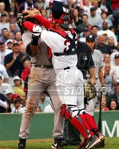 Jason Varitek Boston Red Sox Fenway Brawl AROD 8x10 11x14 16x20 photo 073 - Picture 1 of 1