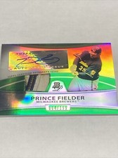 2010 Bowman Platinum Auto Relic Refractor /199 Prince Fielder #PAR-PF Auto