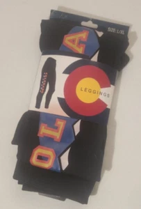 Women's Sport Leggings State of Colorado Flag Logo NWT - Picture 1 of 2